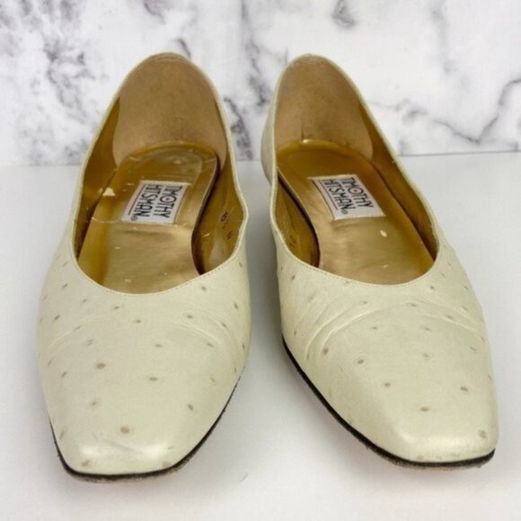 Vintage 80's Mint Green Leather Chain Wrapped Heels - Picture 3 of 13